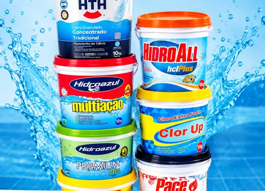 Cloro e químicos — SOS Piscinas